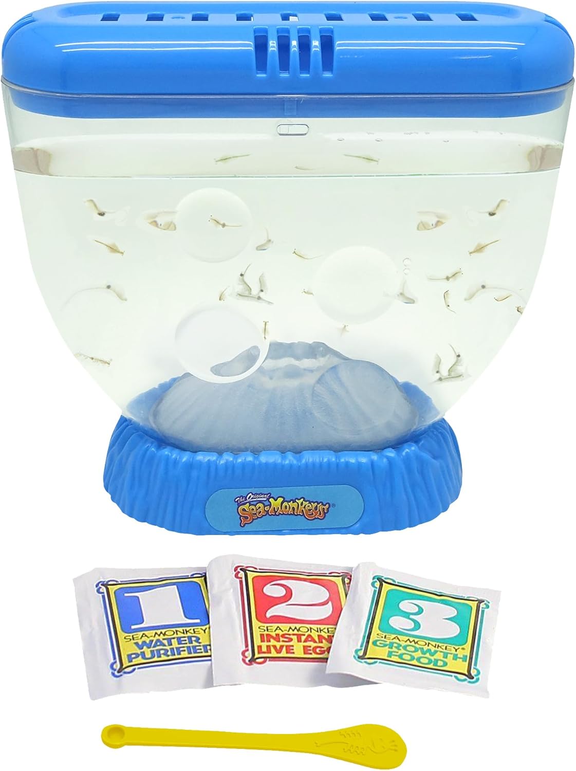 Sea-Monkeys Ocean-Volcano