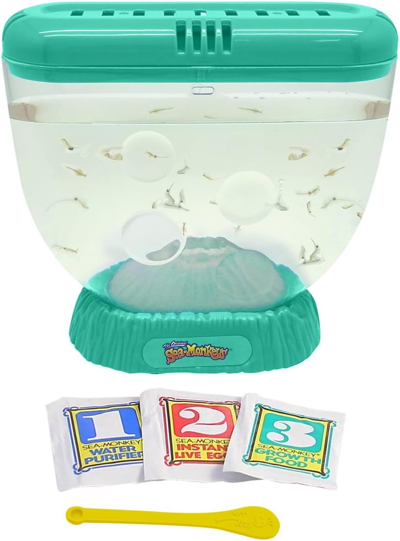 Sea-Monkeys Ocean-Volcano