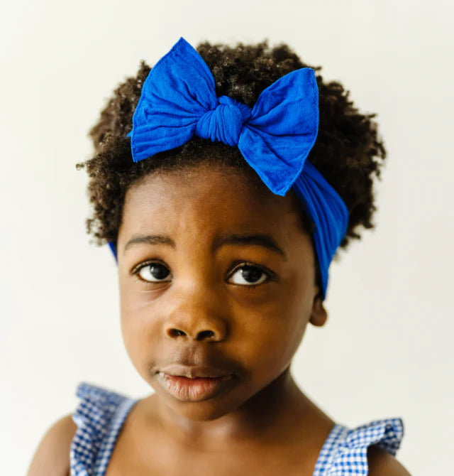 Royal Blue Knot Bow
