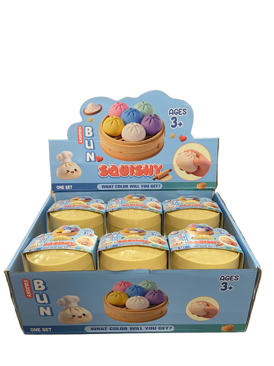 3.25" Dough Dough Neon Squeezy Dumpling
