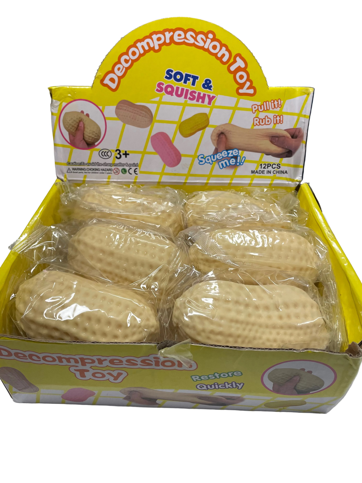Soft Peanut Squishy Toy