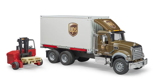 Mack Granite UPS Logistics Truck & Forklift