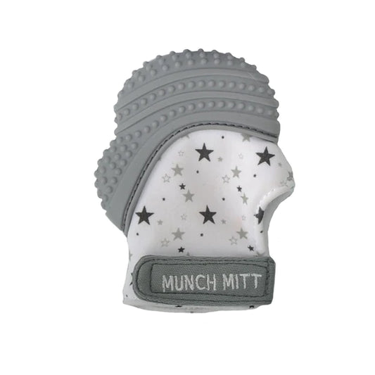 Munch Mint - Grey Stars