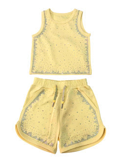 Yellow Diamond Sparkle Set