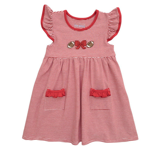 Red Stripe Football Dress