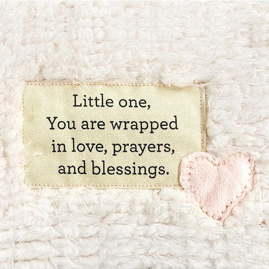 Wrapped in Prayer Blanket-Pink