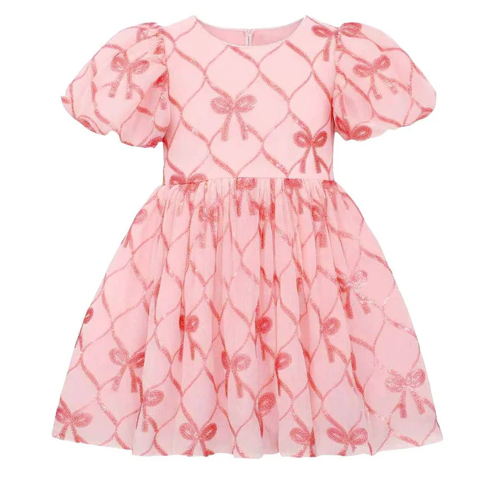 SPARKLE PRETTY BOWS DRESS