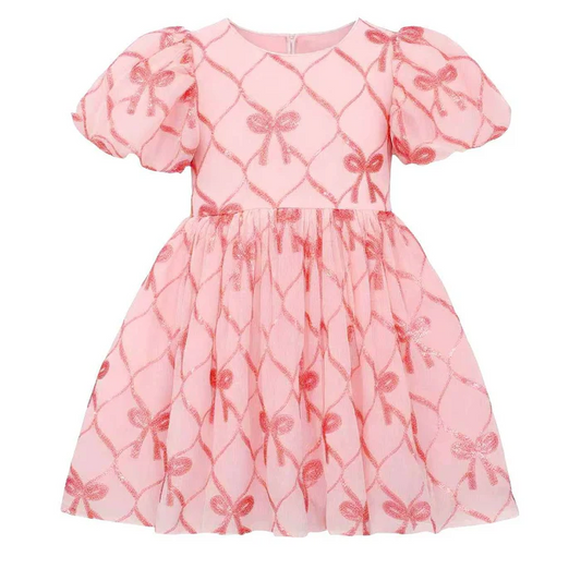 SPARKLE PRETTY BOWS DRESS