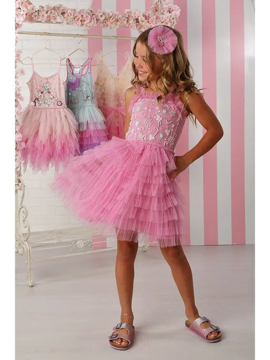 Candy Pink Elea Dress