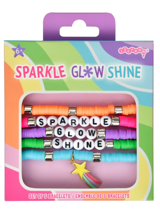 Sparkle Glow Shine Bracelet Set