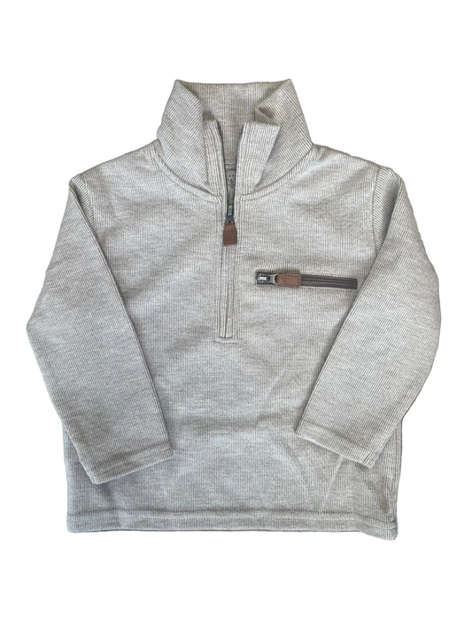 Kingston 1/4 Zip Pullover - Tan