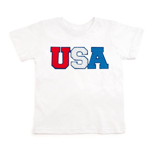 USA Multi Patch Tee