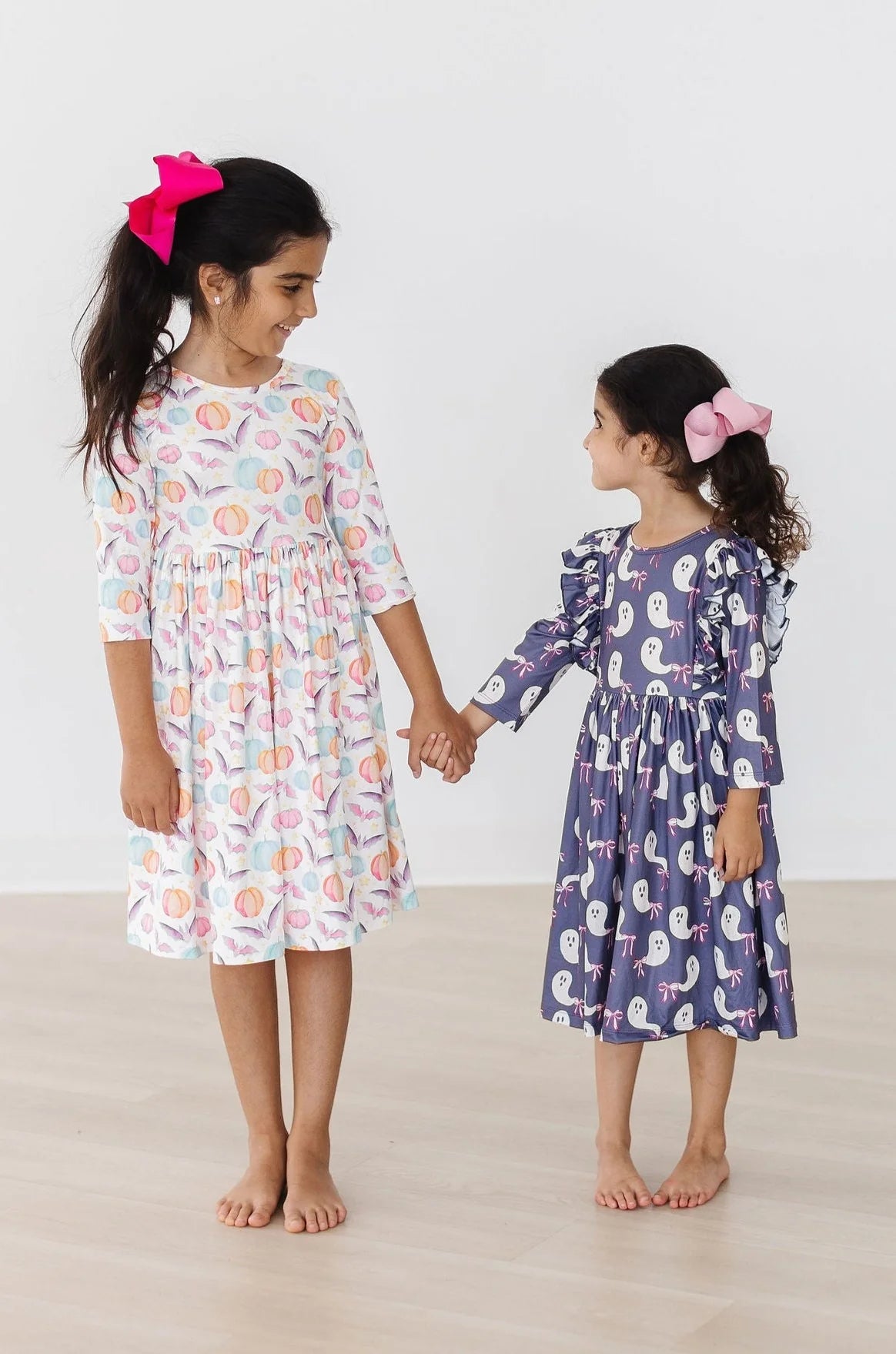 Tied With A Boo Ruffle Twirl Dress