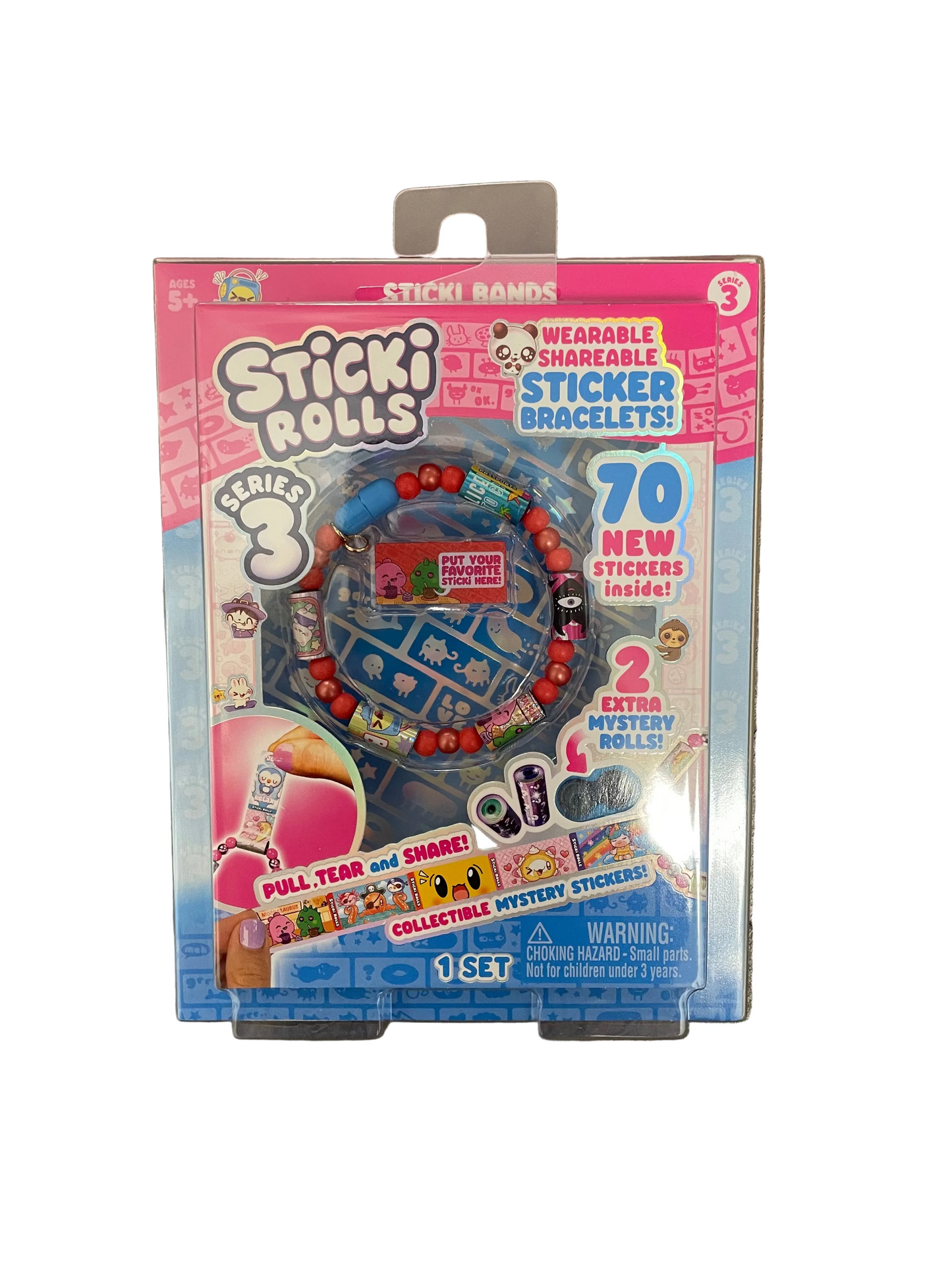 Assorted Sticki Rolls Band S3 24pk