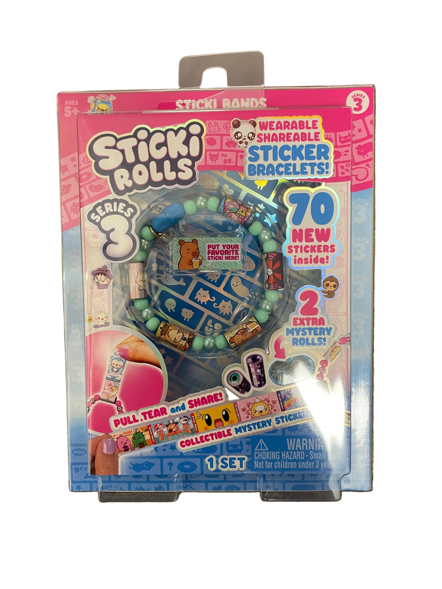 Assorted Sticki Rolls Band S3 24pk
