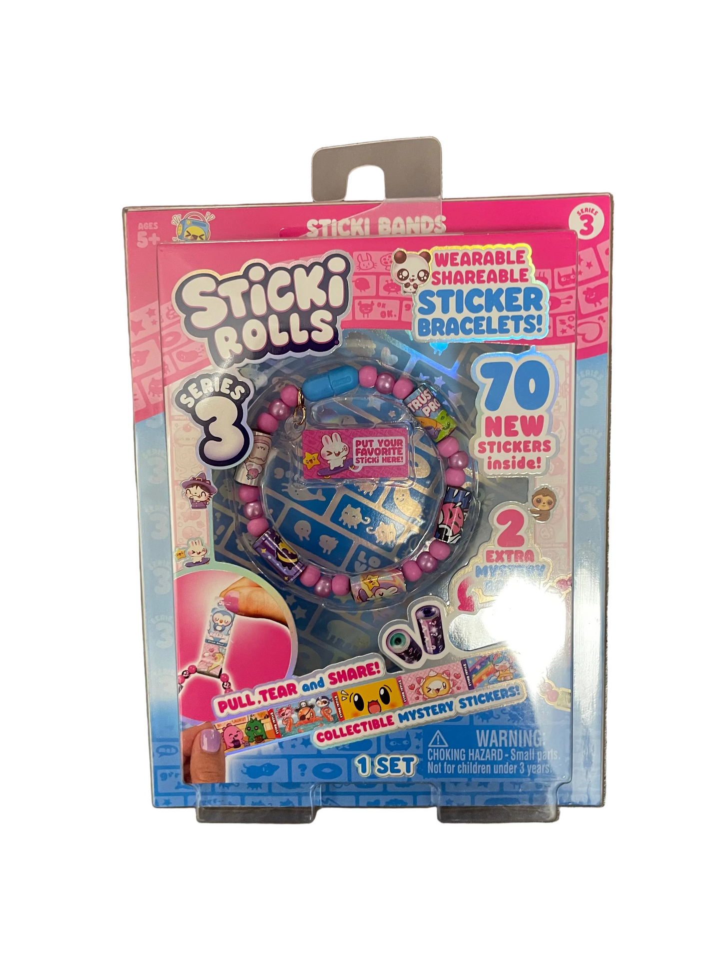 Assorted Sticki Rolls Band S3 24pk