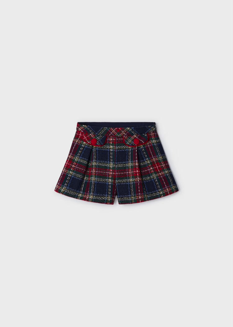 Red Plaid Shorts