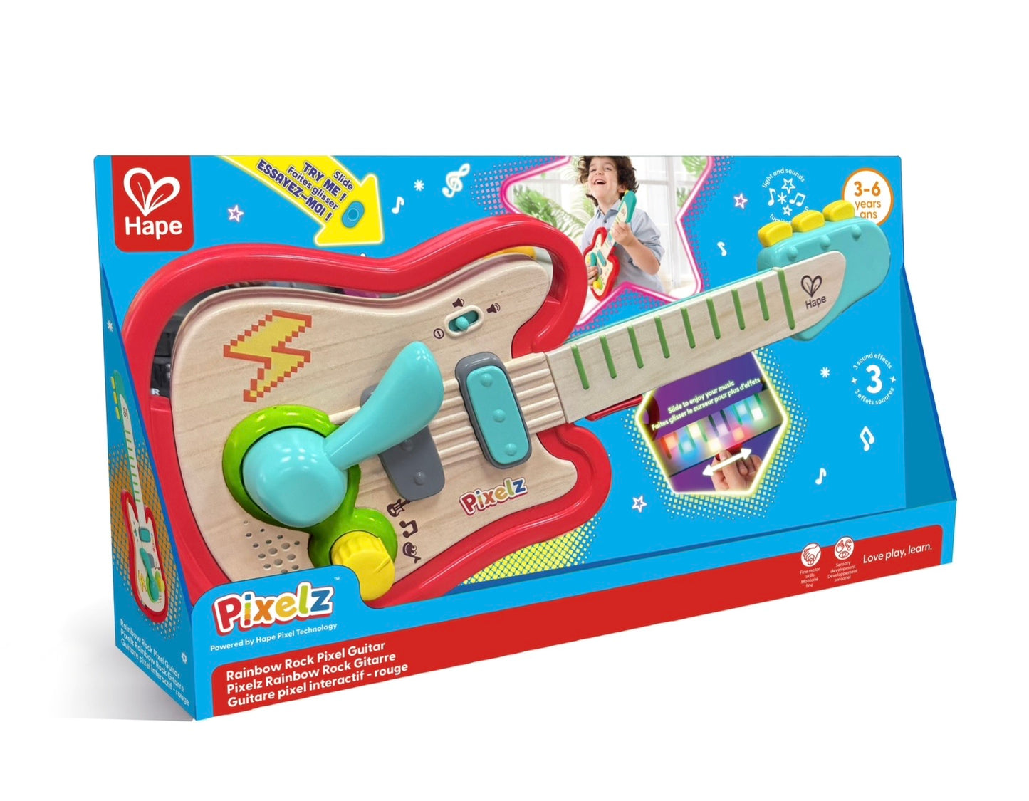 Rainbow Rock Guitar