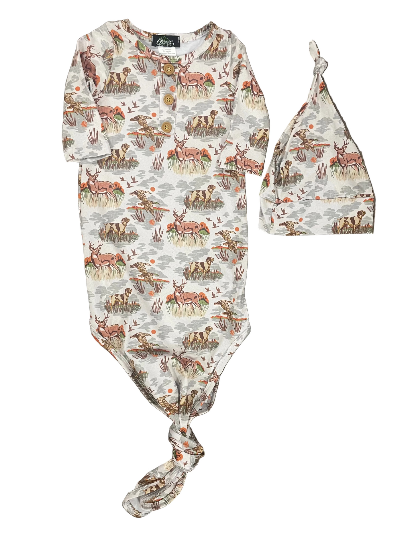 Wetlands Knotted Gown