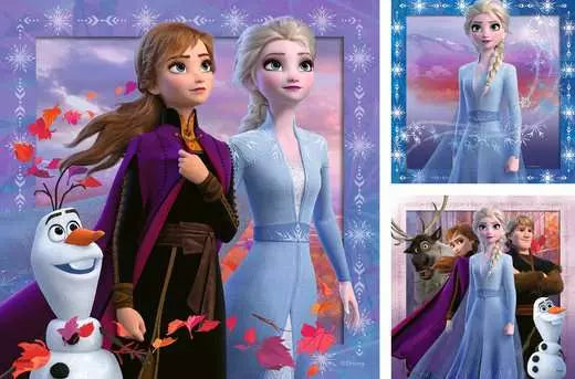 Disney Frozen 2 - The Journey Starts Children's puzzle 3x49 pieces