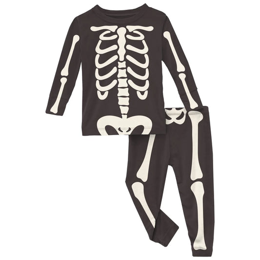 Midnight Skeleton Pajama Set