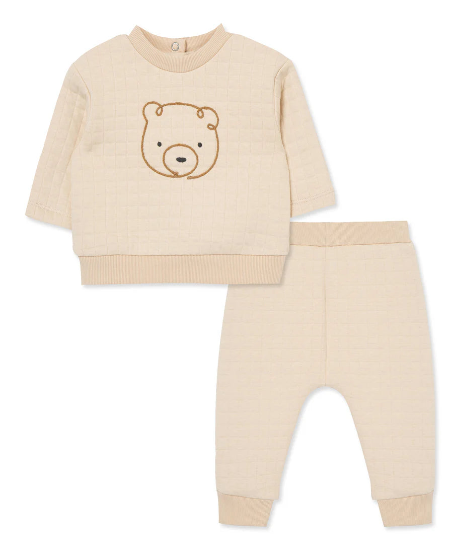 Tan Bear Sweat Outfit