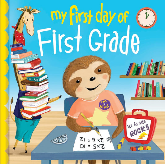 My First Day Of First Grade Book