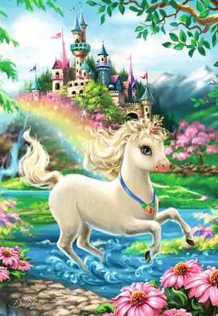 Unicorn Castle Children's puzzle 35 pieces