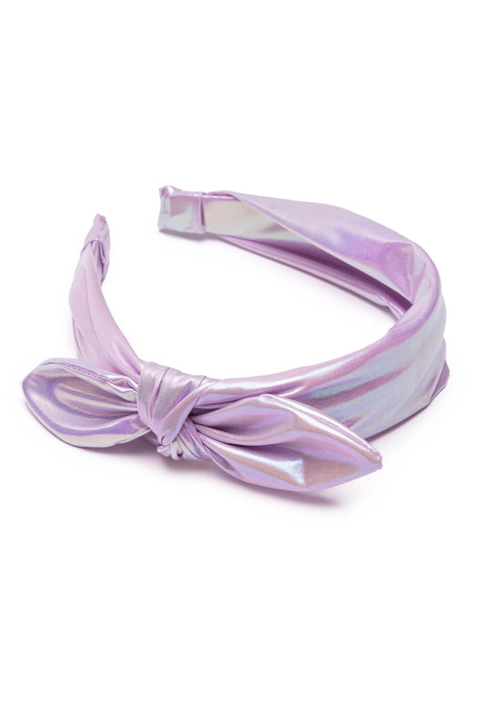 Pink/Purple Metallic Headband