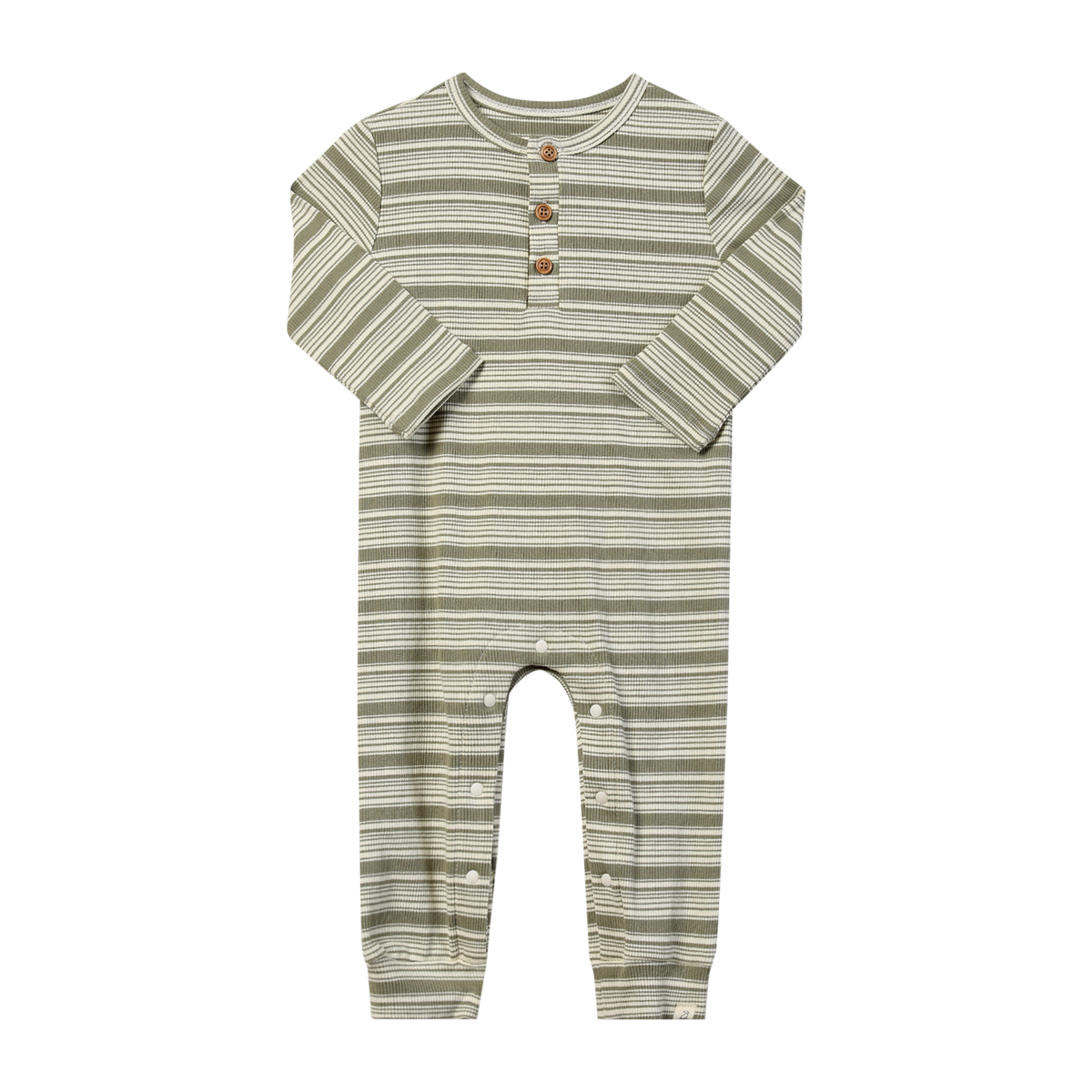 Mason Ribbed Henley Romper