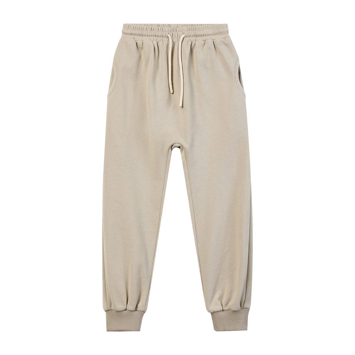 Khaki Jersey Jogger Pant