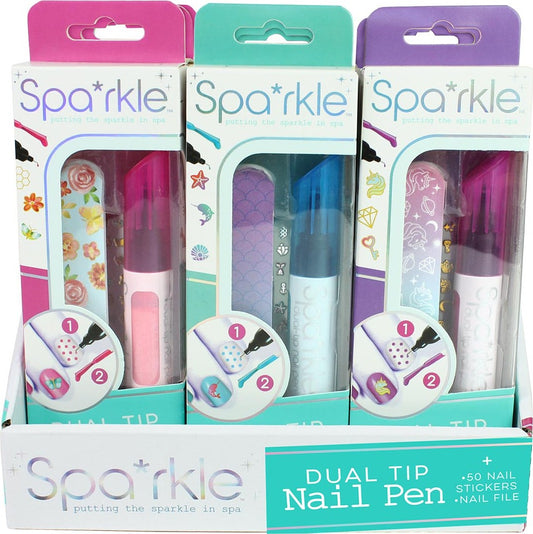 Assorted Dual Tip Nail Pen