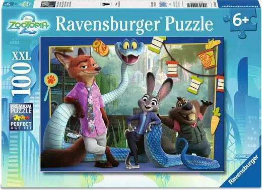 Back in Zootopia 100 pc Puzzle