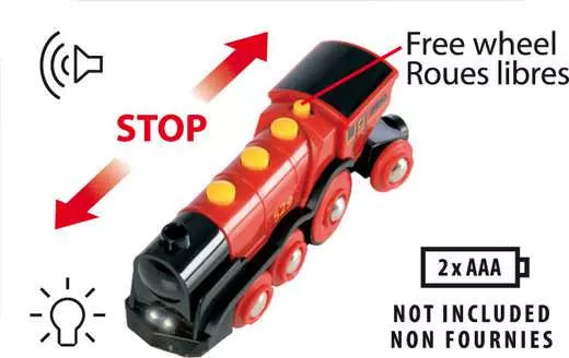 BRIO Mighty Red Action Locomotive