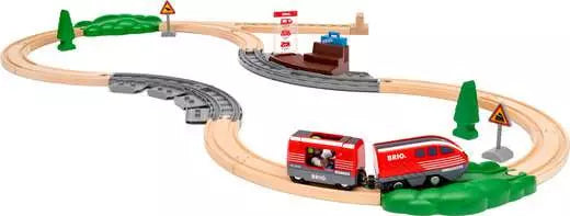 BRIO  Pull Back Train Set