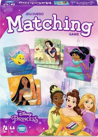 Disney Princess Matching - Card & Travel Game