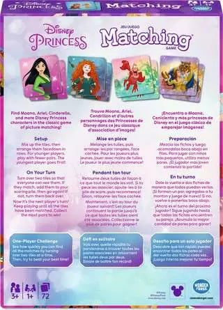 Disney Princess Matching - Card & Travel Game