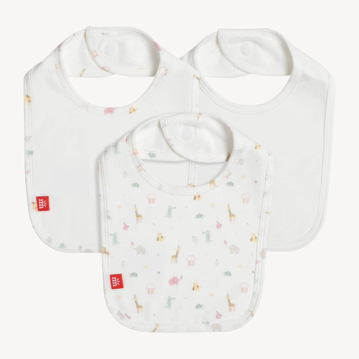 Pink Little Bitty Pretty Bib 3 Pack