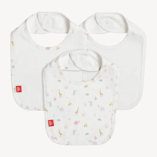 Pink Little Bitty Pretty Bib 3 Pack