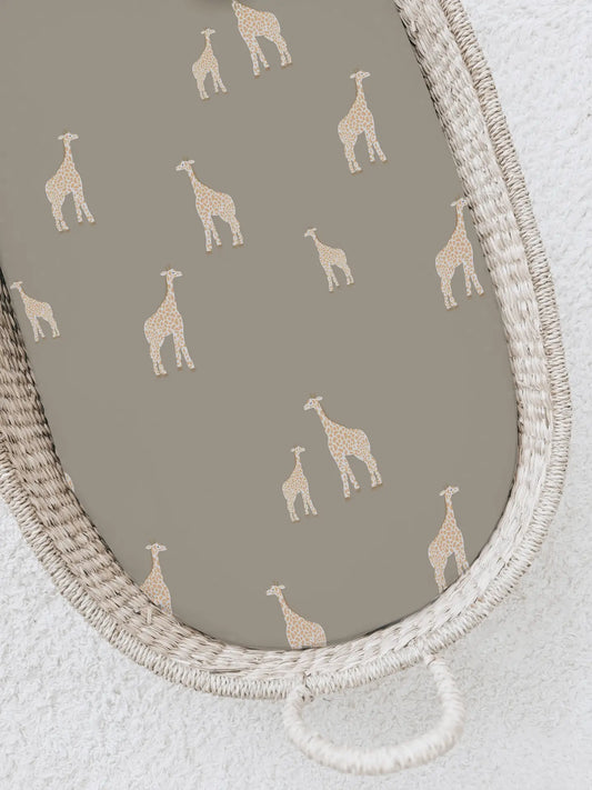 Giraffe Maple Changing Pad Cover