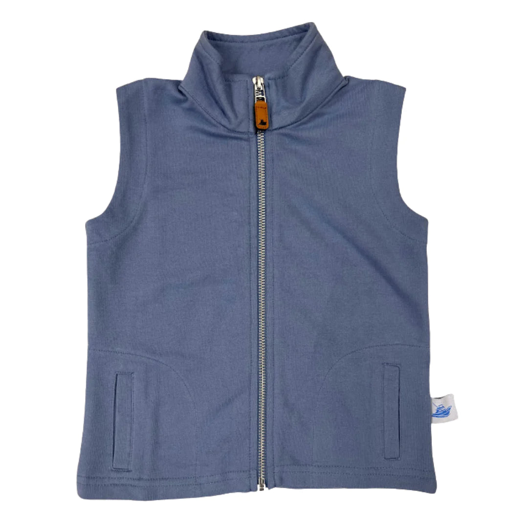 Infinity Blue Knit Vest