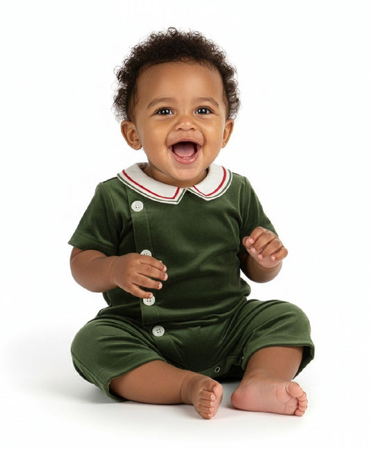 Mistletoe Velvet Bubble Green