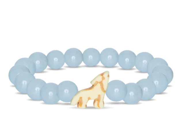 Glow-In-The-Dark Wolf Tracking Bracelet
