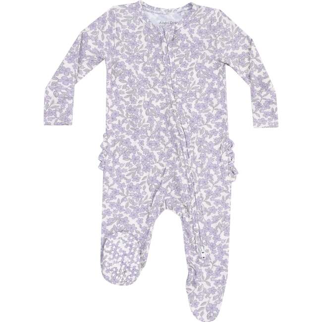 Forget Me Not Floral Footie