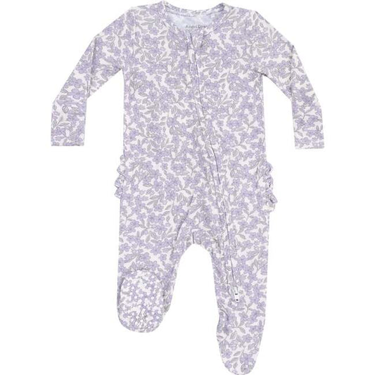 Forget Me Not Floral Footie