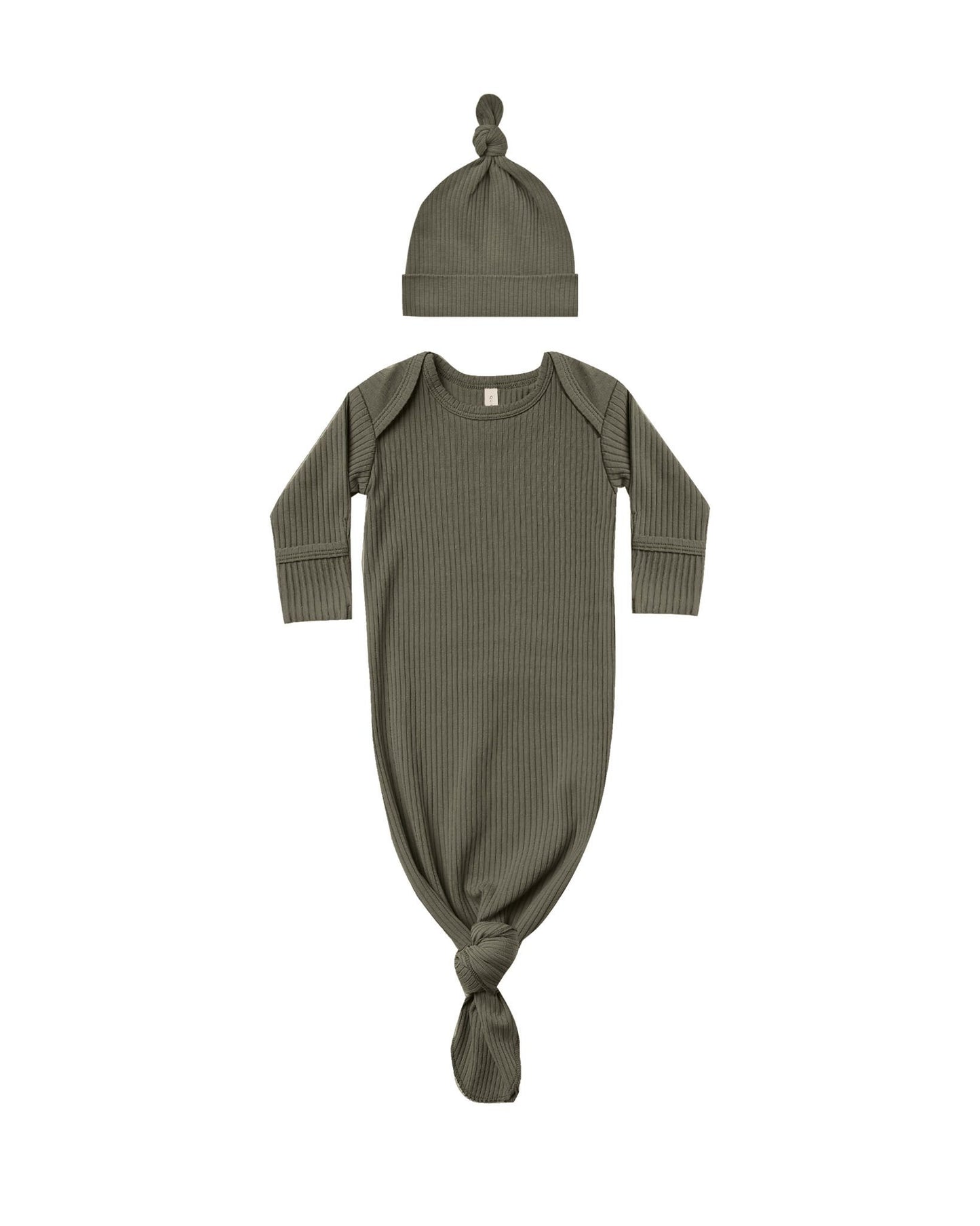 Forrest Knotted Gown & Hat