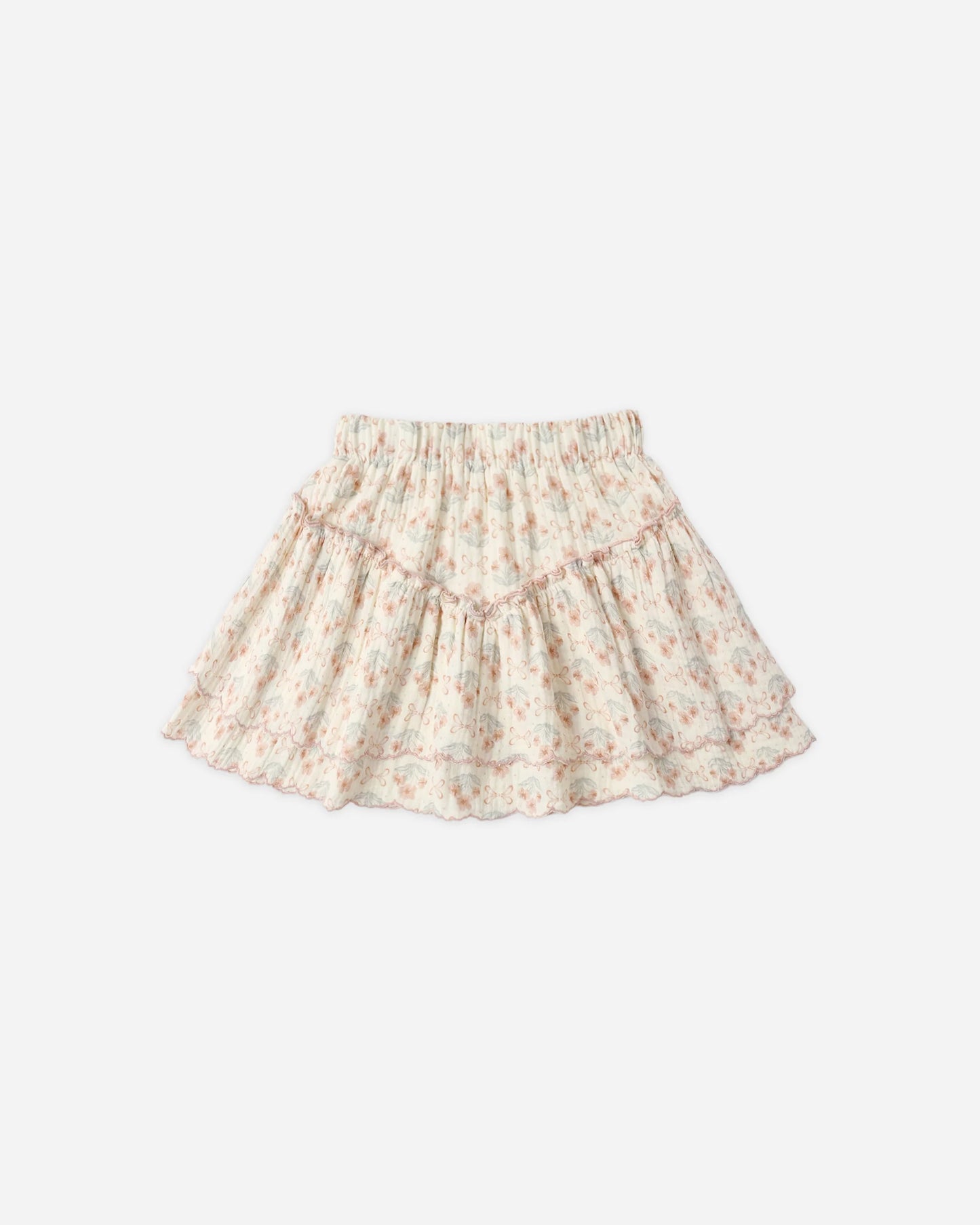 Blossom Tiered Mini Skirt