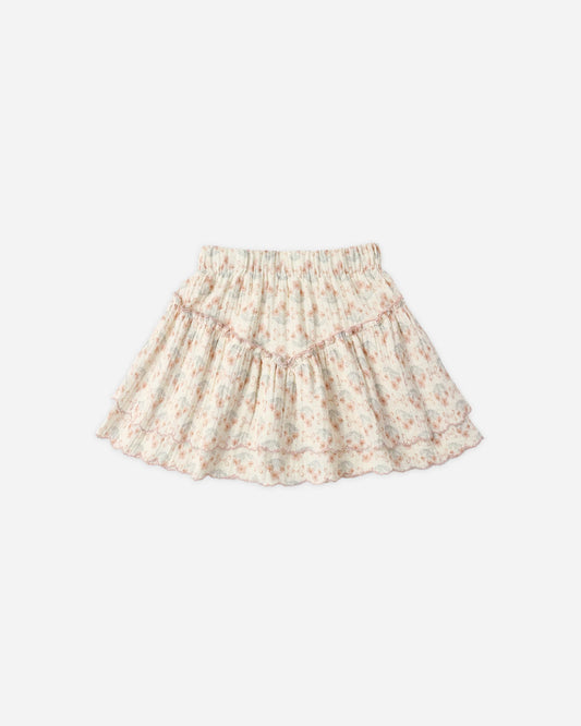 Blossom Tiered Mini Skirt