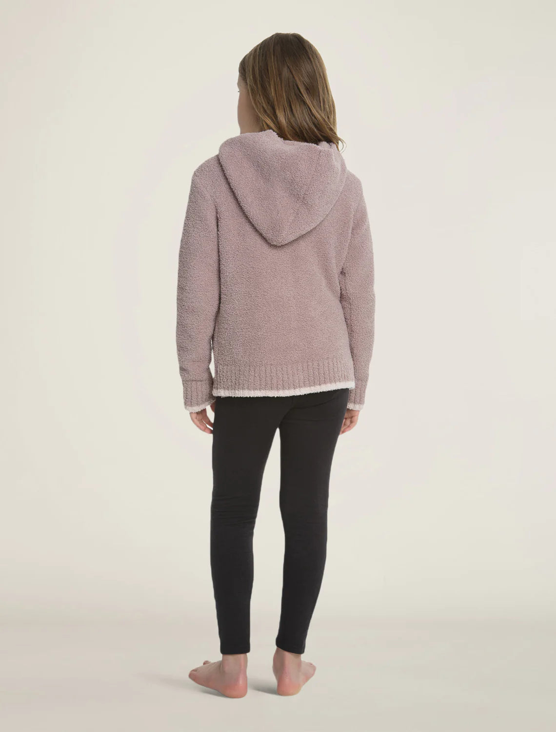 Barefoot Dreams Pullover Hoodie - Faded Rose