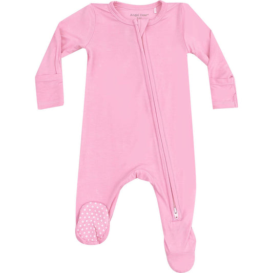 Begonia Pink Solid Footie